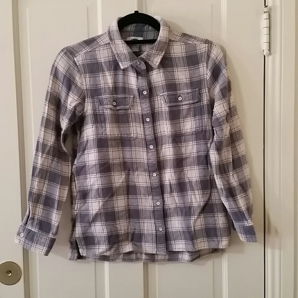 Old Navy. Girl's Plaid Shirt. Size XL (14).